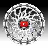 Worx Offroad Forged WF820P Polished Custom Truck Wheels 4